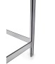 Krzesło barowe VICTORIA 65 cm dymione - poliwęglan