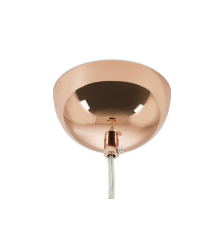 MOOSEE lampa wisząca FUSION 30 miedziana  - akryl
