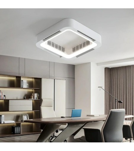 MOOSEE lampa sufitowa/plafon FANLIGHT-    wentylator