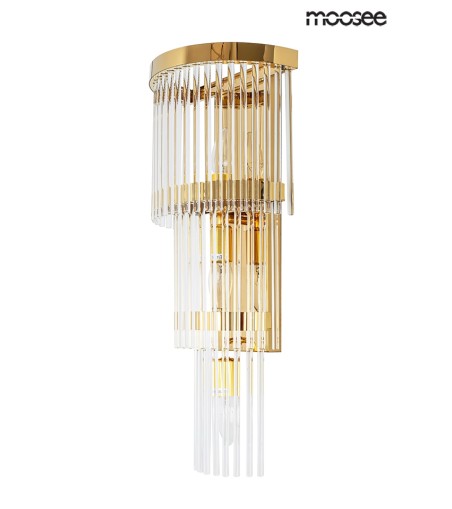 MOOSEE lampa ścienna ESTRO złota