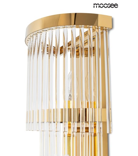 MOOSEE lampa ścienna ESTRO złota