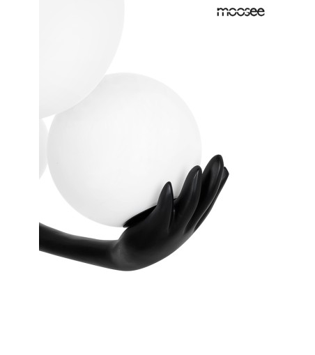 MOOSEE lampa podłogowa HUMAN czarna