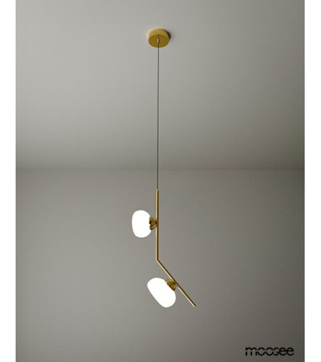 MOOSEE lampa wisząca RUGIA złota