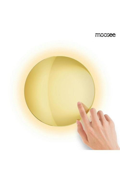 MOOSEE lampa ścienna SHADOW SUN 25 złota