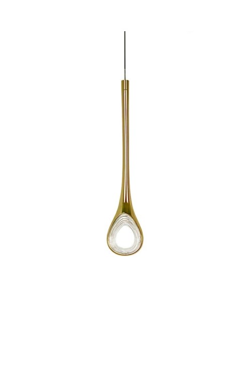 MOOSEE lampa wisząca VUELO złota