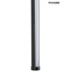 MOOSEE lampa ścienna OMBRE 80 czarna