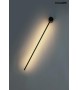 MOOSEE lampa ścienna OMBRE 80 czarna