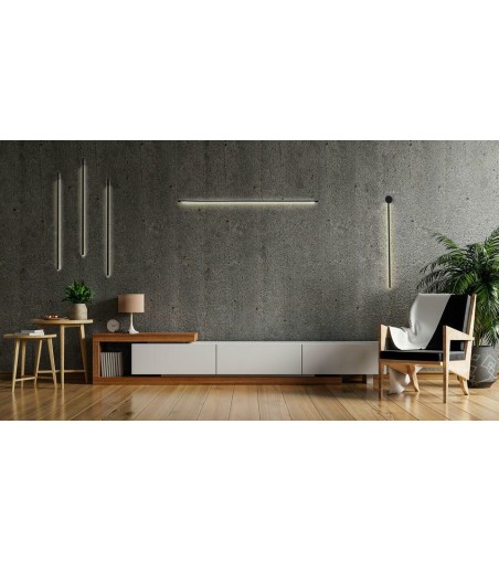 MOOSEE lampa ścienna OMBRE 80 czarna
