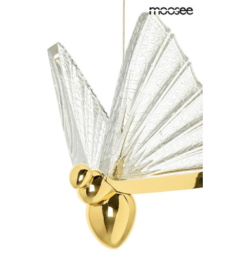MOOSEE lampa wisząca BUTTERFLY M złota