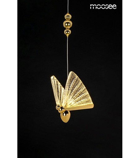 MOOSEE lampa wisząca BUTTERFLY M złota