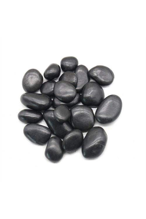 Kamień OTOCZAK 5-8 cm 20 kg polerowany    czarny