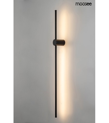 MOOSEE lampa ścienna OMBRE 120 czarna
