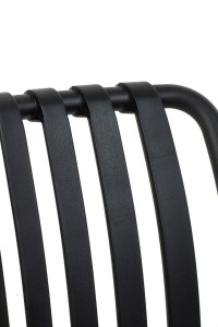 MODESTO krzesło STRIPS ARM czarne