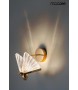 MOOSEE lampa ścienna BUTTERFLY S złota