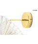 MOOSEE lampa ścienna BUTTERFLY S złota