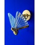 MOOSEE lampa ścienna BUTTERFLY S złota