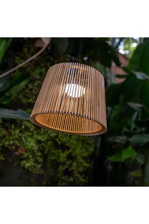 NEW GARDEN lampa wisząca OKINAWA          wbudowana bateria