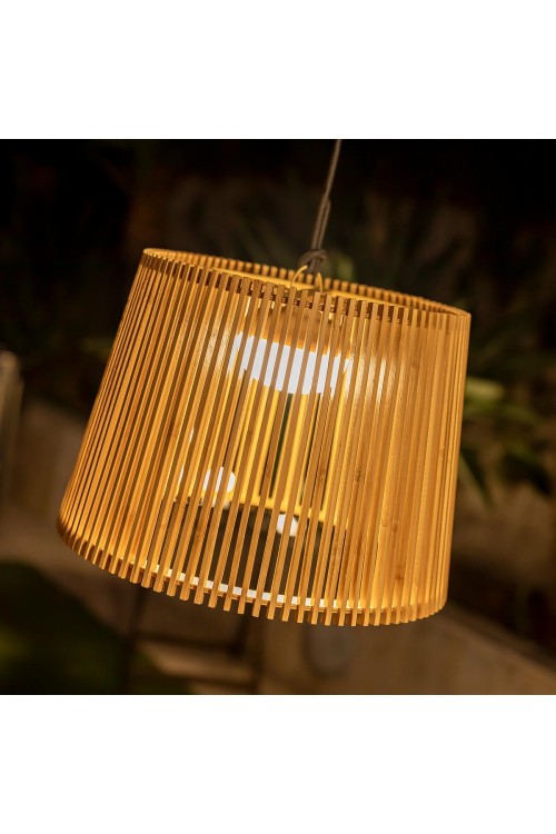 NEW GARDEN lampa wisząca OKINAWA          wbudowana bateria