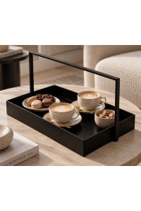 Taca dekoracyjna / koszyk SHP BASKET      czarny