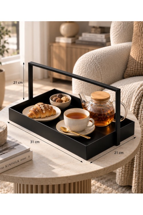 Taca dekoracyjna / koszyk SHP BASKET      czarny