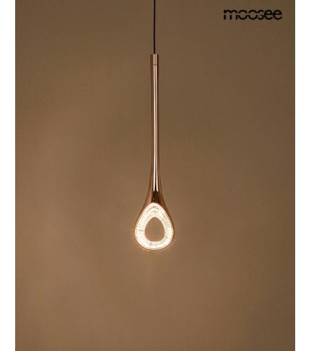 MOOSEE lampa wisząca VUELO miedziana