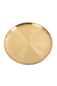 Taca dekoracyjna / talerz SHP DISCO M 20  złoty