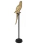 KARE dekoracja stojąca PARROT 116 cm złota