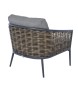 FOTEL CORA ANTRACYT 82X88X75 CM 