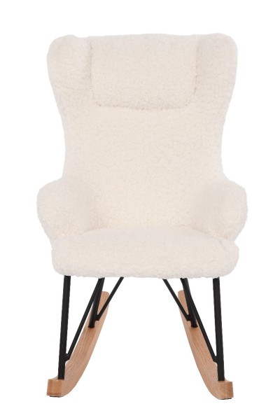 FOTEL BUJANY DZIECIĘCY CUDDLY BIAŁY 43X67X67CM MILOO HOME 