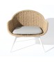 FOTEL OGRODOWY BATI BEŻOWY 82X70X47 CM MILOO HOME 