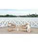 FOTEL OGRODOWY BATI BEŻOWY 82X70X47 CM MILOO HOME 