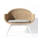 FOTEL OGRODOWY BATI BEŻOWY 82X70X47 CM MILOO HOME 