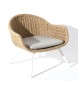FOTEL OGRODOWY BATI BEŻOWY 82X70X47 CM MILOO HOME 