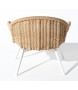 FOTEL OGRODOWY BATI BEŻOWY 82X70X47 CM MILOO HOME 