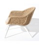 FOTEL OGRODOWY BATI BEŻOWY 82X70X47 CM MILOO HOME 