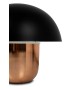 KARE lampa stołowa MUSHROOM miedziana / czarna 44 cm
