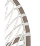 FOTEL OGRODOWY IVY 101X78X103 CM BIAŁY BEŻOWY ALUMINIUM TECHNORATTAN MILOO HOME 