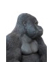 KARE dekoracja stojąca GORILLA XL 76cm czarna