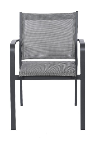 KRZESŁO OGRODOWE FARO SZARE 57X63X83CM MILOO HOME 