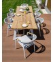 KRZESŁO OGRODOWE LANTICA BIAŁE 56X64X80CM MILOO HOME 