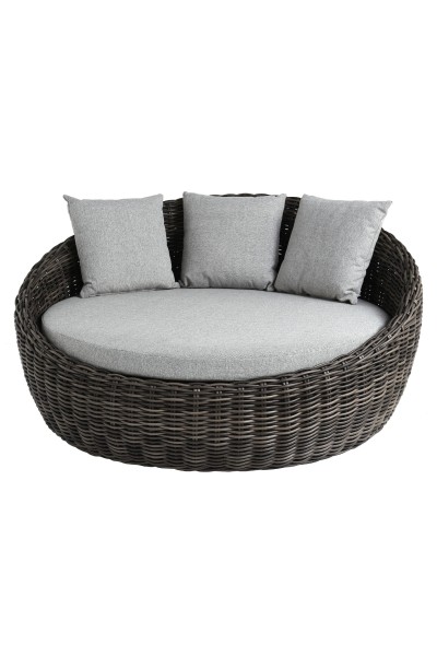 ŁÓŻKO DZIENNE OGRODOWE MAJE GREY 186X183X90CM MILOO HOME 