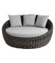 ŁÓŻKO DZIENNE OGRODOWE MAJE GREY 186X183X90CM MILOO HOME 