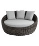 ŁÓŻKO DZIENNE OGRODOWE MAJE GREY 186X183X90CM MILOO HOME 