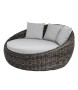 ŁÓŻKO DZIENNE OGRODOWE MAJE GREY 186X183X90CM MILOO HOME 