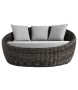 ŁÓŻKO DZIENNE OGRODOWE MAJE GREY 186X183X90CM MILOO HOME 