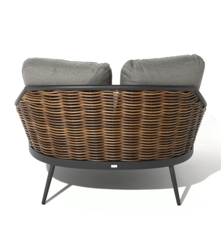 ŁÓŻKO DZIENNE CORA ANTRACITE 136X127X79CM 