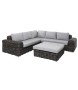 ZESTAW OGRODOWY MAJE GREY 4-ELEMENTY 267X267X73CM MILOO HOME 