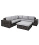 ZESTAW OGRODOWY MAJE GREY 4-ELEMENTY 267X267X73CM MILOO HOME 