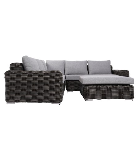 ZESTAW OGRODOWY MAJE GREY 4-ELEMENTY 267X267X73CM MILOO HOME 