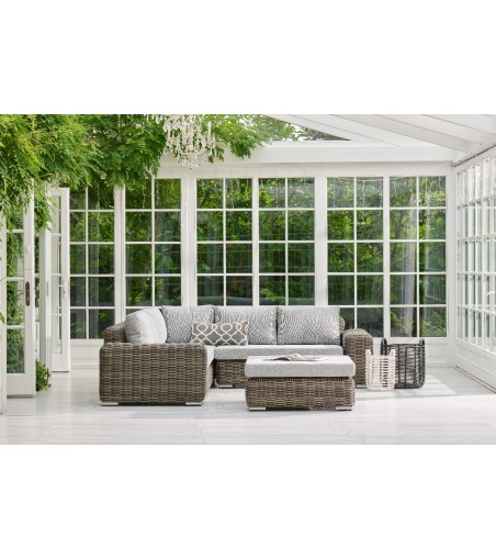 ZESTAW OGRODOWY MAJE GREY 4-ELEMENTY 267X267X73CM MILOO HOME 